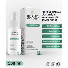 Dermo Golden Kuru ve Hassas Ciltler İçin Yüz Temizleme ve Arındırma Leke Karşıtı Cilt Bakım Kremi 150 ml