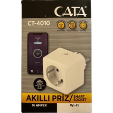 Cata CT-4010 Wifi Üzerinden Kontrol Edilebilen Akıllı Priz (2 Adet)