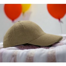 Shopiolog  Polo Kışlık Kaşe Dokulu Kumaş 6 Parça Amerikan Beyzbol Kep Şapka