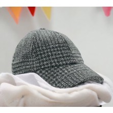 Shopiolog  Polo Kışlık Kaşe Dokulu Kumaş 6 Parça Amerikan Beyzbol Kep Şapka