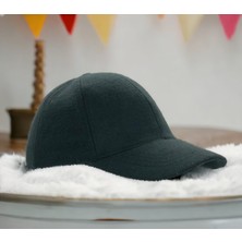 Shopiolog  Polo Kışlık Kaşe Dokulu Kumaş 6 Parça Amerikan Beyzbol Kep Şapka