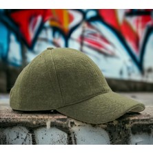 Shopiolog  Polo Kışlık Kaşe Dokulu Kumaş 6 Parça Amerikan Beyzbol Kep Şapka