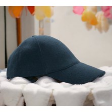 Shopiolog  Polo Kışlık Kaşe Dokulu Kumaş 6 Parça Amerikan Beyzbol Kep Şapka