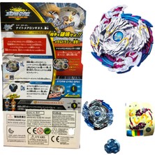 Beyblade Flame Burst B-97 Nightmare Longinus Destroy Beyblade Fırlatıcılı B971586T