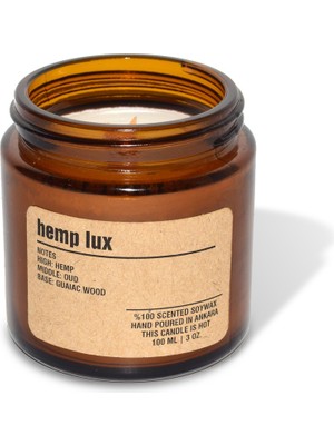 Basement : Kokulu Soya Mum : 200 gr : Hemp Lux