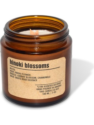 Basement : Kokulu Soya Mum : 200 gr : Hinoki Blossoms