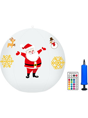 Buyfun Güneş Enerjili Led'ler 1 Adet Noel Baba Tasarım Etiketi (Yurt Dışından)