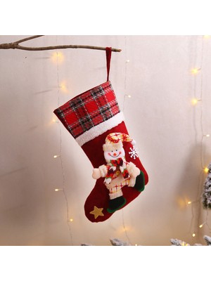 Buyfun Noel Yeni Stil Yaratıcı Bebek Noel Çorap Hediye Çantası (Yurt Dışından)