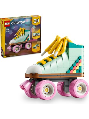 LEGO® Creator 3’ü 1 Arada Retro Paten 31148 - 8 Yaş & Üzeri Çocuklar için Yaratıcı Oyuncak Yapım Seti (342 Parça)