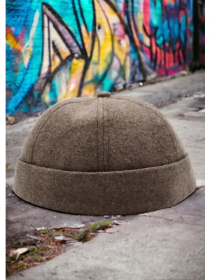 Shopiolog Unisex Kısa Yünlü Kipa Docker Bere