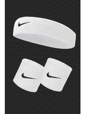 Nike Havlu Bileklik ve Kafa Bandı - 2'li Set