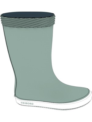 Tribord Çocuk Çizmesi - Açık Haki - 100