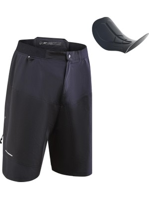 Decathlon Rockrider Erkek Dağ Bisikleti Şortu - Siyah - Expl 500