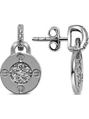 Sunshine 925 Ayar Gümüş Trend Küpe