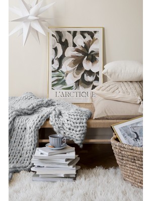 Artavessa Tek Parça Ahşap Çerçeveli Poster Tablo