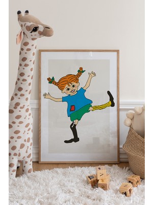 Artavessa Tek Parça Ahşap Çerçeveli Poster Tablo