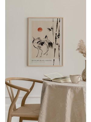 Artavessa Tek Parça Ahşap Çerçeveli Poster Tablo