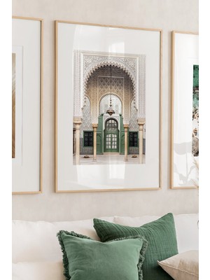 Artavessa Tek Parça Ahşap Çerçeveli Poster Tablo