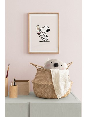 Artavessa Tek Parça Ahşap Çerçeveli Poster Tablo