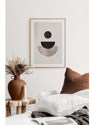 Artavessa Tek Parça Ahşap Çerçeveli Poster Tablo