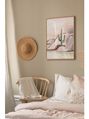 Artavessa Tek Parça Ahşap Çerçeveli Poster Tablo