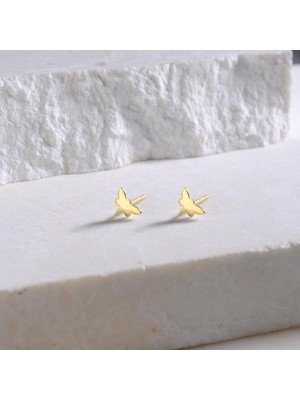 goldkupe 14 Ayar Altın Minik Yusufçuk Küpe 0,52 gr