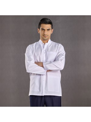 Çizgi Medikal Erkek Hakim Yaka Laboratuvar Önlüğü Hemşire Eczacı Öğretmen Doktor Alpaka Kumaş