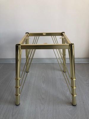 Karakoç Metal, 40 cm Gold Kaplama Sandalye Ayağı (2 Adet)