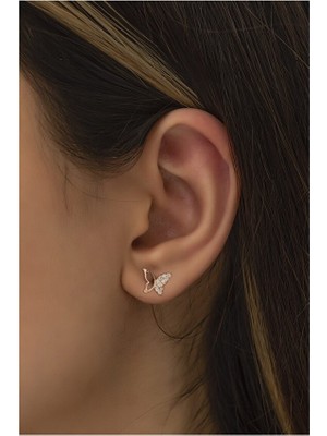 Sunshine 925 Ayar Gümüş Trend Küpe