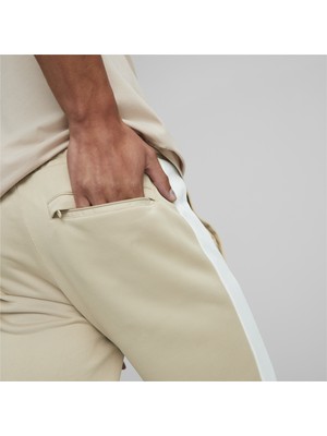 Puma Erkek Granola Puma T7 Iconıc Track Pants Erkek Bej Eşofman Altı