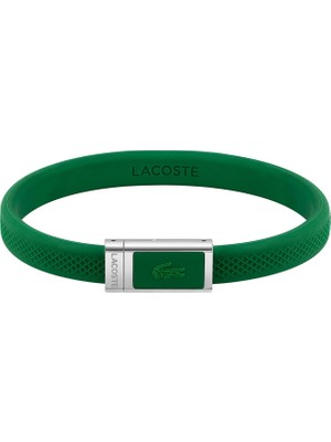 Lacoste Erkek Yeşil Slikon Bileklik – LACJ2040116