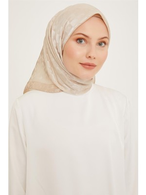 Armine Jakarlı İpek Pamuk Eşarp 96