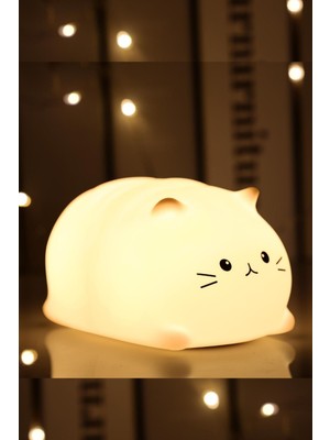 NPS Taros Sweet Cat Silicone Night Light