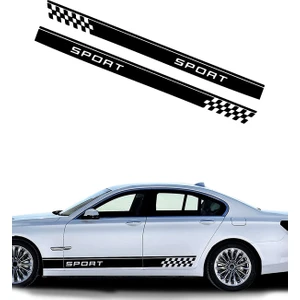 Ne Verelim Size Oto Yan Sport Marşpiyel Oto Sticker 140*10 cm