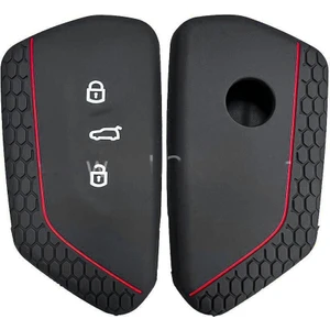 Barkas Elektronik Cupra Formentor Leon Silikon Anahtar Kılıfı Siyah