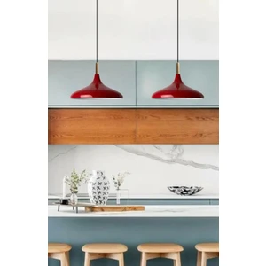 Mylights ıdır   Metal Kırmızı        Sarkıt Avize Modern Spor Avize  35CM Salon Mutfak Koridor Cafe Restorant Yatak Odası