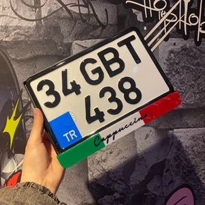 Oto Plakalık Motor Pleksi Plakalık
