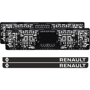 Oto Plakalık Renault Lüx Pleksi Plakalık