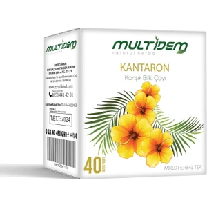 Hmd Kantaron Karışık Bitki Çayı 40'lı