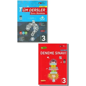 SBM Yayınları 3. Sınıf Tüm Dersler Soru Bankası - Deneme Sınavı Kitabı