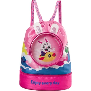 Çocuk Yüzme Çantası, Gündelik Çanta, Saklama Çantası, Yüzme Gözlüğü Çantası, Ipli Sırt Çantası (Yurt Dışından)