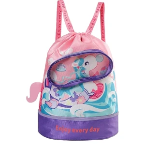 Çocuk Yüzme Çantası, Gündelik Çanta, Saklama Çantası, Yüzme Gözlüğü Çantası, Ipli Sırt Çantası (Yurt Dışından)