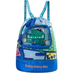 Çocuk Yüzme Çantası, Gündelik Çanta, Saklama Çantası, Yüzme Gözlüğü Çantası, Ipli Sırt Çantası (Yurt Dışından)