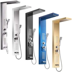 Sam Banyo Niagara Beyaz Duş Paneli, Robot duş, duş kolonu, masajlı duş, duş fiskiyesi