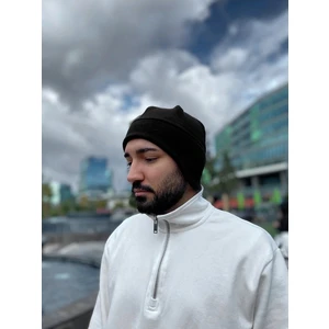 Erkek Siyah Kulaklı Polar Bere