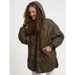 Oversize Fit Kadın Mont