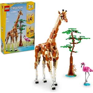 LEGO® Creator 3’ü 1 Arada Vahşi Safari Hayvanları 31150 - 9 Yaş & Üzeri Çocuklar için Yaratıcı Oyuncak Yapım Seti (780 Parça)