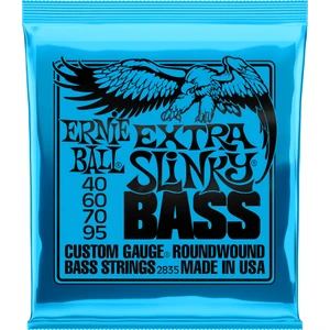 Ernie Ball P02835 Extra Slinky Nickel 40-95 (4 Telli) Bas Gitar Teli