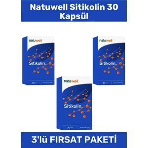 Sitikolin 30 Kapsül - 3 Adet