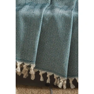 Natural Koltuk Örtüsü | Koltuk Şalı 180X220 Pamuk